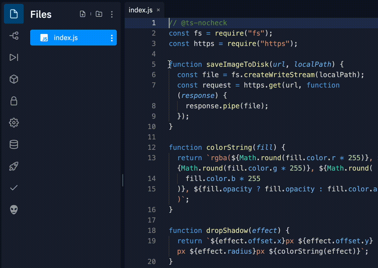 Replit code